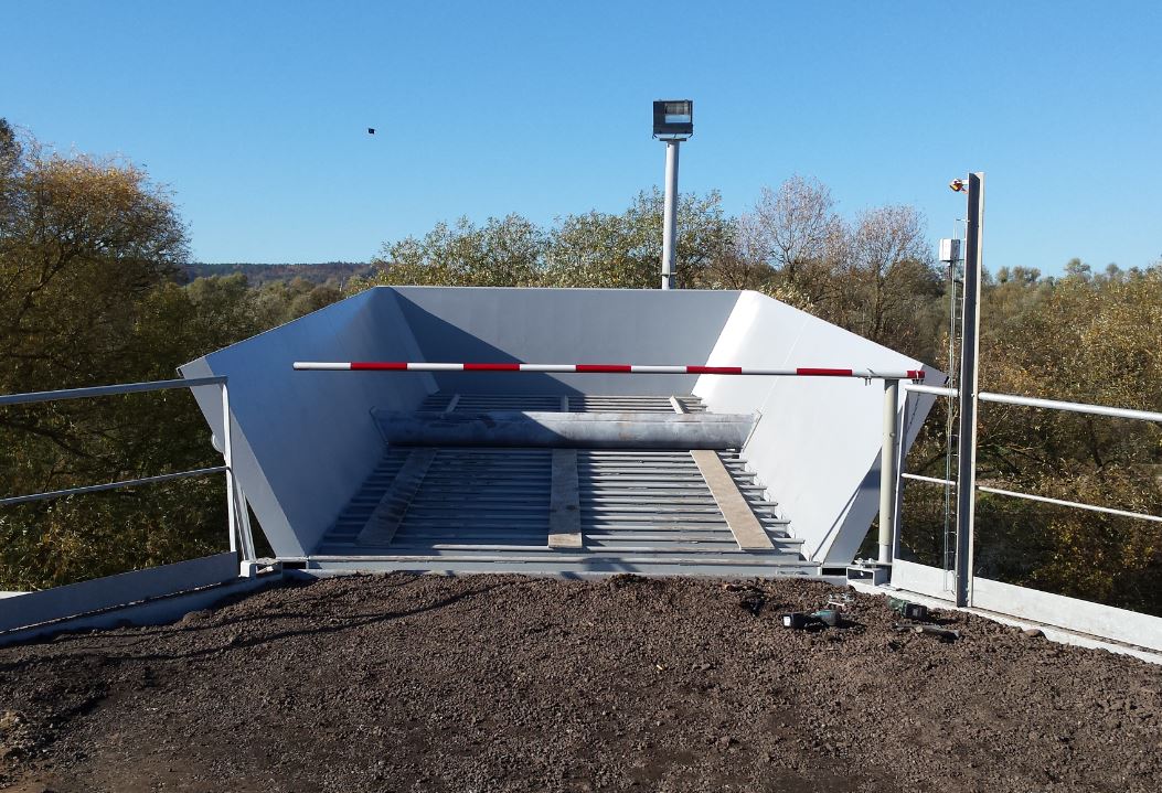 Trémie déchargeur camion - Site Pont à Mousson (54) -
